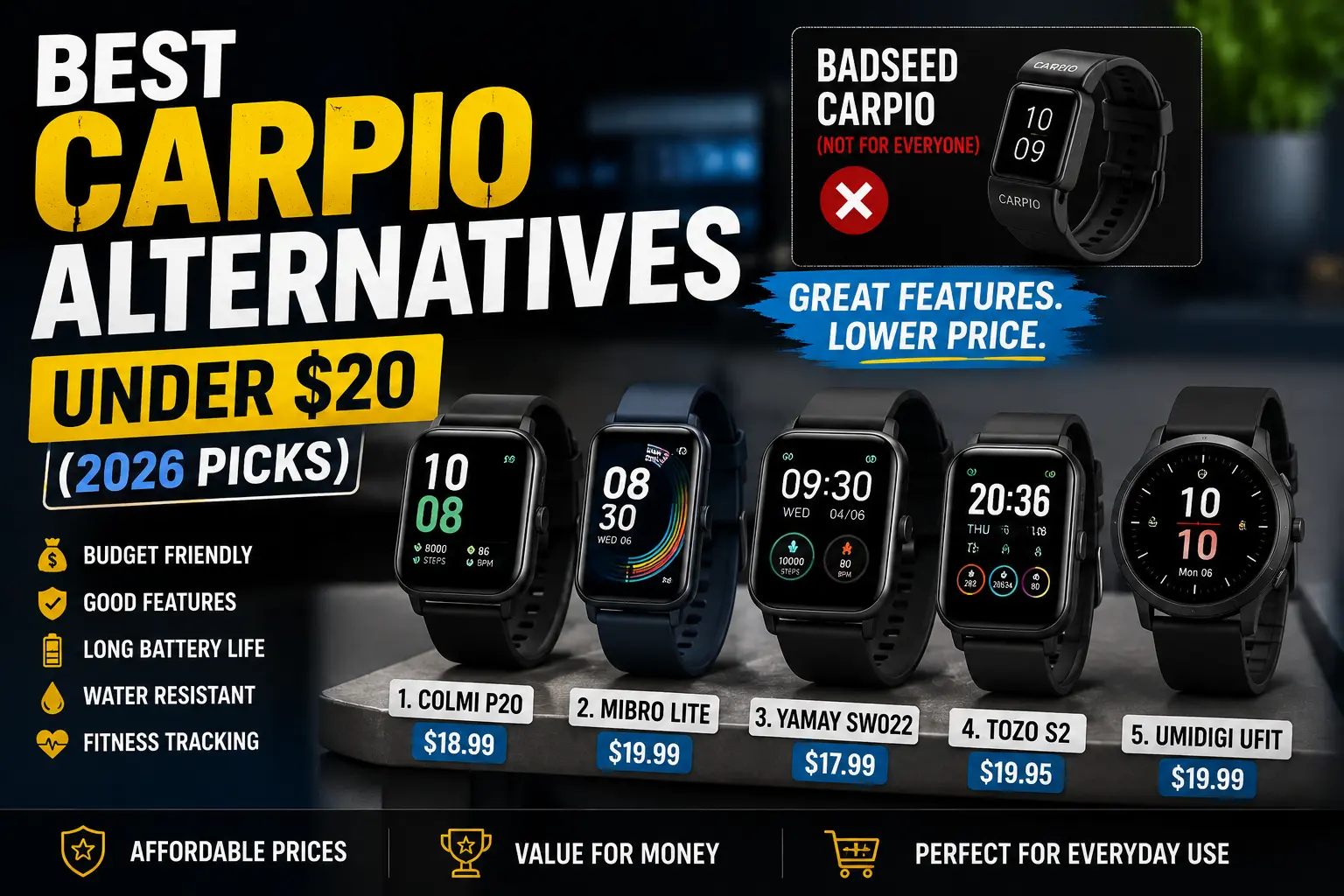 Best Carpio Alternatives Under $20