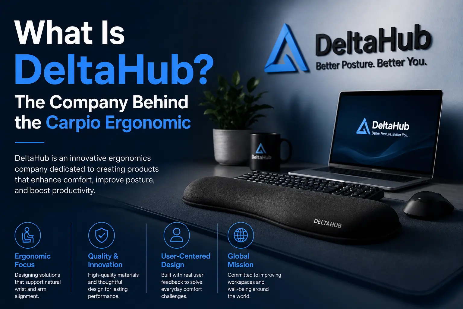 What Is DeltaHub The Company Behind the Carpio Ergonomic