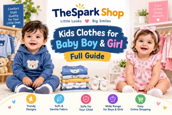 thespark shop kids clothes for baby boy & girl