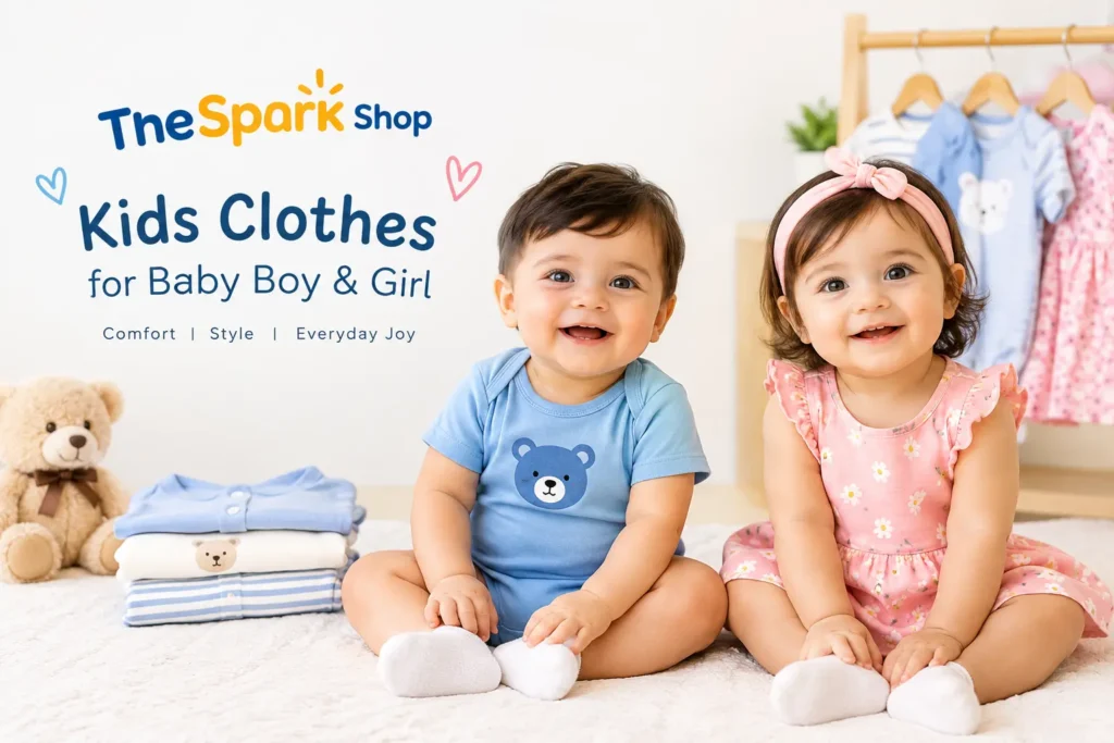 TheSpark Shop kids clothes for baby boy & girl